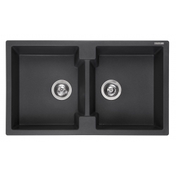 Zlewozmywak Reginox AMSTERDAM 20 BLACK SILVERY + GRATIS